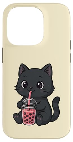 Süße schwarze Katze Kawaii Boba Tee-Liebhaber Zoo Jungen Mädchen Kinder Hülle für iPhone 14 Pro Süße schwarze Katze Kawaii Boba Tee-Liebhaber Zoo Jungen Mädchen Kinder Hülle für iPhone 14 Pro von BobaTeaAxis1
