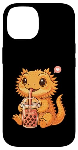 Süßer Bartdrache Boba Tee-Liebhaber Zoo Kawaii Jungen Mädchen Kind Hülle für iPhone 14 Süßer Bartdrache Boba Tee-Liebhaber Zoo Kawaii Jungen Mädchen Kind Hülle für iPhone 14 von BobaTeaAxis1