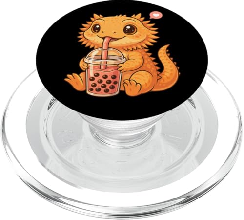 Süßer Bartdrache Boba Tee-Liebhaber Zoo Kawaii Jungen Mädchen Kind PopSockets PopGrip für MagSafe Süßer Bartdrache Boba Tee-Liebhaber Zoo Kawaii Jungen Mädchen Kind PopSockets PopGrip für MagSafe von BobaTeaAxis1