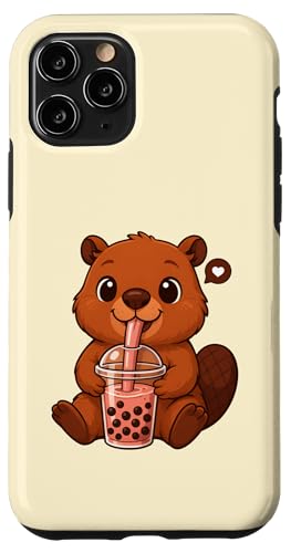 Süßer Biber Boba Tee-Liebhaber Zoo Kawaii Jungen Mädchen Kinder Hülle für iPhone 11 Pro Süßer Biber Boba Tee-Liebhaber Zoo Kawaii Jungen Mädchen Kinder Hülle für iPhone 11 Pro von BobaTeaAxis1