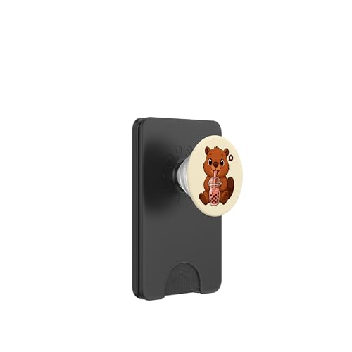 Süßer Biber Boba Tee-Liebhaber Zoo Kawaii Jungen Mädchen Kinder PopSockets PopWallet für MagSafe Süßer Biber Boba Tee-Liebhaber Zoo Kawaii Jungen Mädchen Kinder PopSockets PopWallet für MagSafe von BobaTeaAxis1