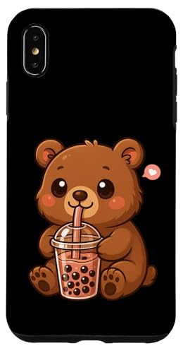 Süßer Braunbär Boba Tee-Liebhaber Zoo Kawaii Jungen Mädchen Kinder Hülle für iPhone XS Max Süßer Braunbär Boba Tee-Liebhaber Zoo Kawaii Jungen Mädchen Kinder Hülle für iPhone XS Max von BobaTeaAxis1