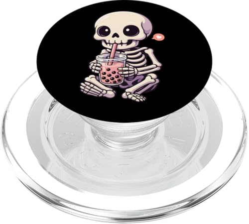 Süßes Skelett Boba Teeliebhaber Kawaii Jungen Mädchen Kinder PopSockets PopGrip für MagSafe Süßes Skelett Boba Teeliebhaber Kawaii Jungen Mädchen Kinder PopSockets PopGrip für MagSafe von BobaTeaAxis1