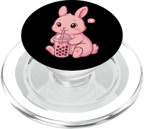 Süßes rosa Kaninchen Boba Tee-Liebhaber Zoo Kawaii Jungen Mädchen Kinder PopSockets PopGrip für MagSafe Süßes rosa Kaninchen Boba Tee-Liebhaber Zoo Kawaii Jungen Mädchen Kinder PopSockets PopGrip für MagSafe von BobaTeaAxis1