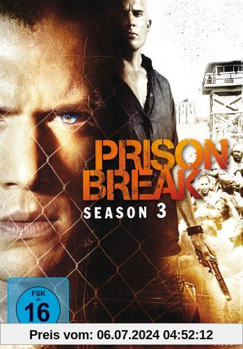 Prison Break - Die komplette Season 3 (4 DVDs) von Bobby Roth
