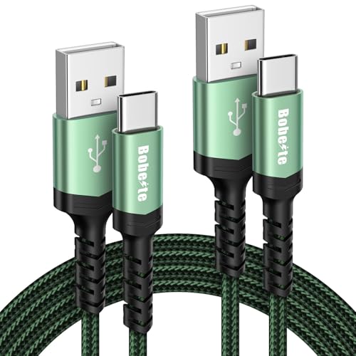 USB C Kabel, [2Stück 3M] Ladekabel USB C Fast Charge Schnellladekabel Typ C Ladekabel für Samsung Galaxy S24 S23 S22 S21 S20 S10 S9 S8 Plus, Note 10 9 8, A71 A55 A53 A33 A20, Huawei P60, Google Pixel von Bobeite