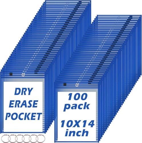 100Pcs Auftragstaschen Wiederverwendbar Trocken Abwischbar Taschen, 36x26cm Blau Beschreib und Abwischbar Taschen mit Knochenform Radiergummi Radierstiften Schlüsselanhänger für Schulbedarf 100Pcs Auftragstaschen Wiederverwendbar Trocken Abwischbar Taschen, 36x26cm Blau Beschreib und Abwischbar Taschen mit Knochenform Radiergummi Radierstiften Schlüsselanhänger für Schulbedarf von Boboeitody
