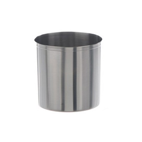 Bochem 18/10 Edelstahl Abdampfschale mit Kontaktboden, Hohe Form, 500mL Kapazität, 110mm Durchmesser, 55mm Höhe von Bochem