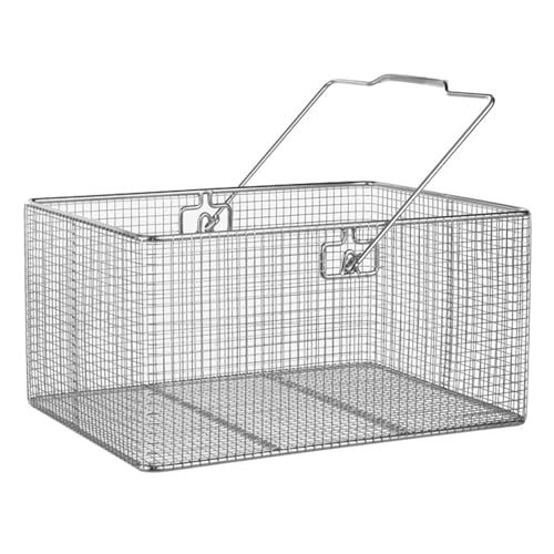 Bochem 18/10 Edelstahl Drahtkorb mit Elektrolytisch Poliert und Antimagnetisch, 150mm x 100mm x 100mm von Bochem