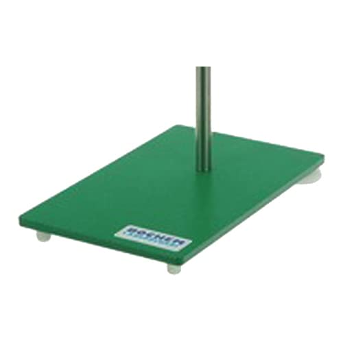 Bochem Grün Lackiert Edelstahl Stativplatte, M10 Gewindegröße, 180mm Länge, 100mm Breite, 6mm Dicke von Bochem