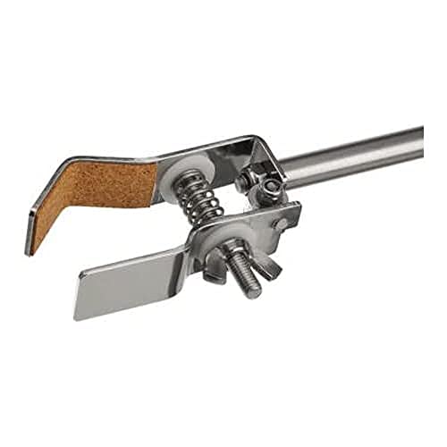 Bochem MN-0851 Verchromt Temperguss Standard Stativklemme, 2 Runde Backen, Finger mit Kork, 40mm Durchmesser von Bochem