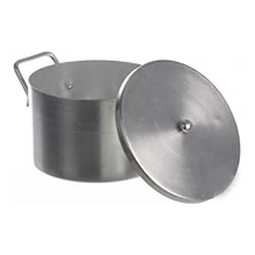 Bochem MN-1165 Aluminium Labortopf mit Deckel, 1.5L Kapazität, 160mm x 100mm von Bochem