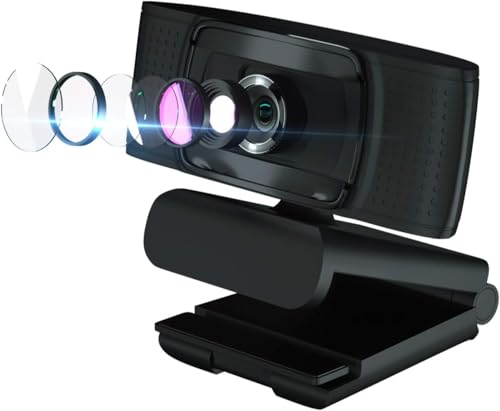 Bocodow Full HD Webcam 1080P - Pro Webkamera mit digitalem Mikrofon - CF920 USB Computer Kamera für PC Laptop Desktop Mac Videoanrufe, Konferenzen Skype YouTube Bocodow Full HD Webcam 1080P - Pro Webkamera mit digitalem Mikrofon - CF920 USB Computer Kamera für PC Laptop Desktop Mac Videoanrufe, Konferenzen Skype YouTube von Bocodow