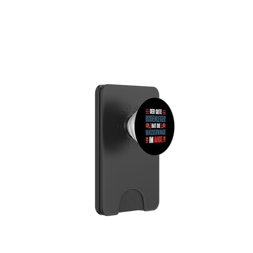 Der Gute Bodenleger Hat Die Wasserwaage Im Auge PopSockets PopWallet für MagSafe von Bodenleger Beruf Arbeit Und Sprüche