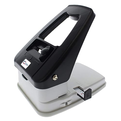 Bodno 3-in-1-Id Badge Slot Locher für ID-Karten (funktioniert mit allen PVC-Karten und ID-Kartendrucker) 3-in-One Schwarz von Bodno