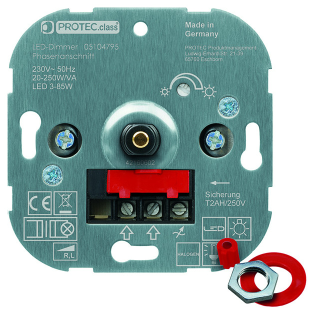 PD 20250 Dimmer 20-250 W/VA LED 3-85W von Protec.Class