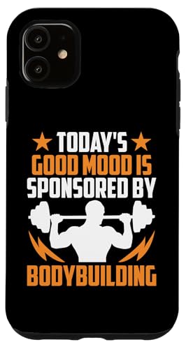 Bodybuilding: Die heutige gute Laune wird durch Bodybuilding gesponsert Hülle für iPhone 11 Bodybuilding: Die heutige gute Laune wird durch Bodybuilding gesponsert Hülle für iPhone 11 von Bodybuilding And Weightlifting Gym Designs