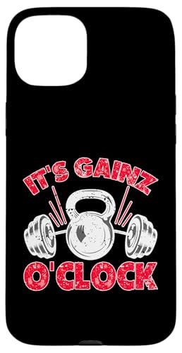 Bodybuilding: Es ist Gainz O'Clock Hülle für iPhone 15 Plus Bodybuilding: Es ist Gainz O'Clock Hülle für iPhone 15 Plus von Bodybuilding And Weightlifting Gym Designs