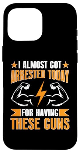 Bodybuilding: Fast wurde wegen dieser Waffen verhaftet Hülle für iPhone 16 Pro Max Bodybuilding: Fast wurde wegen dieser Waffen verhaftet Hülle für iPhone 16 Pro Max von Bodybuilding And Weightlifting Gym Designs