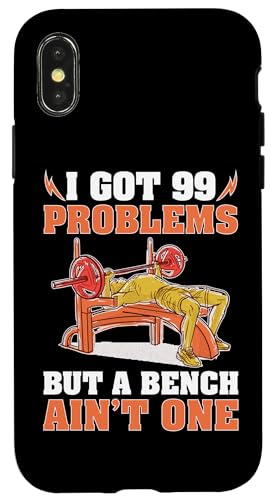 Bodybuilding: Ich habe 99 Probleme, aber eine Bank ist keines Hülle für iPhone X/XS Bodybuilding: Ich habe 99 Probleme, aber eine Bank ist keines Hülle für iPhone X/XS von Bodybuilding And Weightlifting Gym Designs