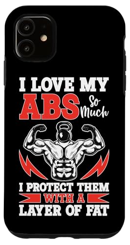Bodybuilding: Ich liebe meine Bauchmuskeln so sehr, dass ich sie mit Fett schütze Hülle für iPhone 11 Bodybuilding: Ich liebe meine Bauchmuskeln so sehr, dass ich sie mit Fett schütze Hülle für iPhone 11 von Bodybuilding And Weightlifting Gym Designs
