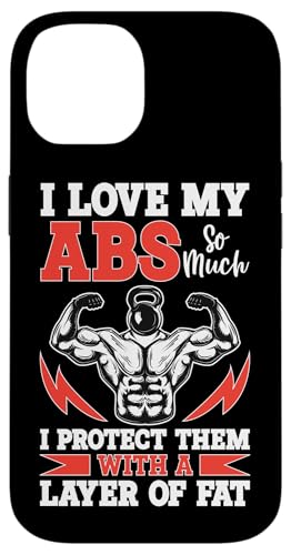 Bodybuilding: Ich liebe meine Bauchmuskeln so sehr, dass ich sie mit Fett schütze Hülle für iPhone 14 Bodybuilding: Ich liebe meine Bauchmuskeln so sehr, dass ich sie mit Fett schütze Hülle für iPhone 14 von Bodybuilding And Weightlifting Gym Designs