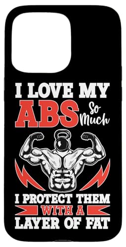Bodybuilding: Ich liebe meine Bauchmuskeln so sehr, dass ich sie mit Fett schütze Hülle für iPhone 15 Pro Max Bodybuilding: Ich liebe meine Bauchmuskeln so sehr, dass ich sie mit Fett schütze Hülle für iPhone 15 Pro Max von Bodybuilding And Weightlifting Gym Designs
