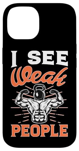Bodybuilding: Ich sehe schwache Menschen Hülle für iPhone 14 Bodybuilding: Ich sehe schwache Menschen Hülle für iPhone 14 von Bodybuilding And Weightlifting Gym Designs