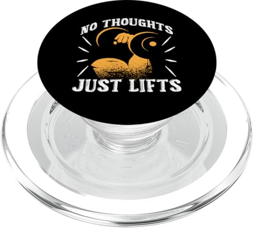 Bodybuilding: Keine Gedanken, nur hebt PopSockets PopGrip für MagSafe Bodybuilding: Keine Gedanken, nur hebt PopSockets PopGrip für MagSafe von Bodybuilding And Weightlifting Gym Designs