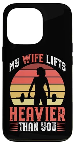 Bodybuilding: Meine Frau hebt schwerer als du Hülle für iPhone 13 Pro Bodybuilding: Meine Frau hebt schwerer als du Hülle für iPhone 13 Pro von Bodybuilding And Weightlifting Gym Designs