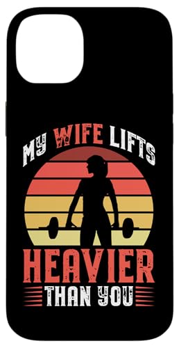 Bodybuilding: Meine Frau hebt schwerer als du Hülle für iPhone 14 Plus Bodybuilding: Meine Frau hebt schwerer als du Hülle für iPhone 14 Plus von Bodybuilding And Weightlifting Gym Designs