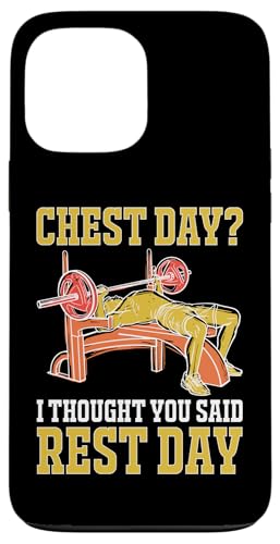 Bodybuilding: Tag der Brust? Ich dachte, du sagtest Ruhetag Hülle für iPhone 13 Pro Max Bodybuilding: Tag der Brust? Ich dachte, du sagtest Ruhetag Hülle für iPhone 13 Pro Max von Bodybuilding And Weightlifting Gym Designs