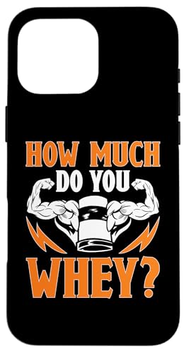 Bodybuilding: Wie viel Whey? Hülle für iPhone 16 Pro Max Bodybuilding: Wie viel Whey? Hülle für iPhone 16 Pro Max von Bodybuilding And Weightlifting Gym Designs