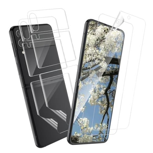 Bodyguard 2+2 Stück TPU Schutzfolie für Panzerglas für Samsung Galaxy Z Flip 3 5G, HD Weich Anti-Kratzer Bläschenfrei Z Flip 3 Displayschutzfolie, Self-Healing Ultra-Klar Samsung Flip 3 Displayschutz Bodyguard 2+2 Stück TPU Schutzfolie für Panzerglas für Samsung Galaxy Z Flip 3 5G, HD Weich Anti-Kratzer Bläschenfrei Z Flip 3 Displayschutzfolie, Self-Healing Ultra-Klar Samsung Flip 3 Displayschutz von Bodyguard