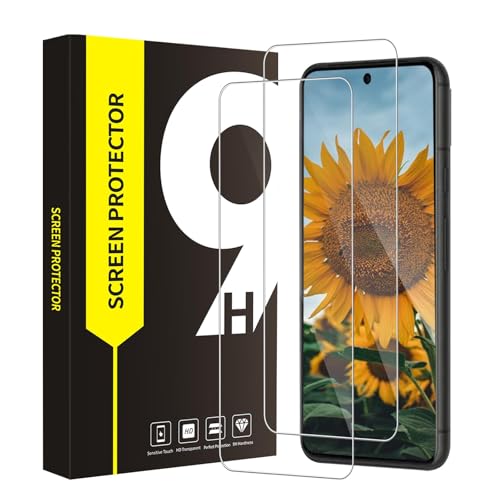 Bodyguard [2 Stück Displayschutzfolie aus Hartglas für Google Pixel 8 5G [abgerundete Kanten 2,5D] [Bubble Free] [Hohe Empfindlichkeit] [Härtegrad 9H] [0,33 mm] HD Anti-Kratzer Google Pixel 8 von Bodyguard