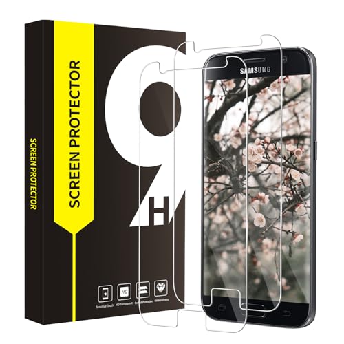 Bodyguard [2 Stück Hartglas für Samsung Galaxy S7 [abgerundete Kanten 2,5D] [Bubble Free] [Hohe Empfindlichkeit] [Härtegrad 9H] [0,33 mm] HD Anti-Kratzer Displayschutz für S7 von Bodyguard