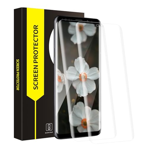 Bodyguard [2 Stück Hartglas für Samsung Galaxy S9 ] [Transparente 3D-Abdeckung] [Bubble Free] [sensibler Touchscreen] [Härtegrad 9H] [Anti-Kratzer] Ultra Slim HD S9 Displayschutz von Bodyguard