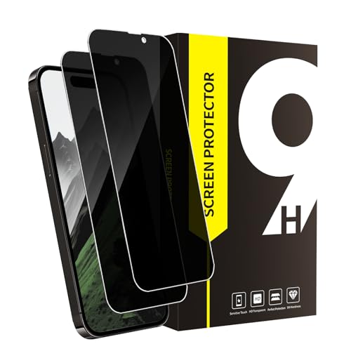 Bodyguard 2 Stück Schutzfolie für Panzerglas für iPhone 15 Pro Blickschutz Schutzglas, Bläschenfrei 9H Härte Anti-Spähen 15 Pro Sichtschutzfolie, 2.5D Kante Anti-Staub Ultrabeständig Sichtschutzfolie Bodyguard 2 Stück Schutzfolie für Panzerglas für iPhone 15 Pro Blickschutz Schutzglas, Bläschenfrei 9H Härte Anti-Spähen 15 Pro Sichtschutzfolie, 2.5D Kante Anti-Staub Ultrabeständig Sichtschutzfolie von Bodyguard