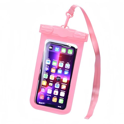 BoerHang[Wasserdicht + Sanddicht Smartphone-Hülle, Universelle Unterwasser-Schutzhülle, Passend für die Meisten Mobiltelefone Auf dem Markt, Dicht Wasserdicht.Rosa BoerHang[Wasserdicht + Sanddicht Smartphone-Hülle, Universelle Unterwasser-Schutzhülle, Passend für die Meisten Mobiltelefone Auf dem Markt, Dicht Wasserdicht.Rosa von BoerHang