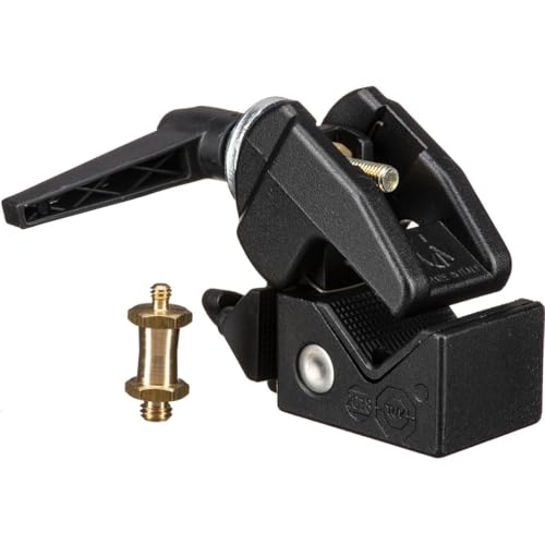 Manfrotto 2909 Super-Klemme mit 2907 kurzen Nieten, schwarz, 13,5 x 10,4 x 6,6 cm Manfrotto 2909 Super-Klemme mit 2907 kurzen Nieten, schwarz, 13,5 x 10,4 x 6,6 cm von Bogen