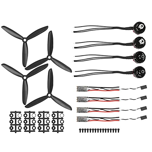 2205 2300KV Aluminium Alloy Brushless Motor Kit with 20A ESC and Propeller, Efficiency, Low Noise, RC Accessory for RC Drone and Car 2205 2300KV Aluminium Alloy Brushless Motor Kit with 20A ESC and Propeller, Efficiency, Low Noise, RC Accessory for RC Drone and Car von Bognajin