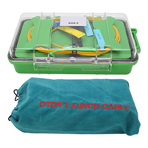AUA3 Single Mode Optical Fiber OTDR Test Cable, SC to SC UPC Connector, Portable Jumper Box for Fiber Optic Testing, with Stable Transmission, Explosion Pro (2000M) von Bognajin