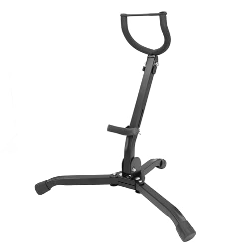 Folding Saxophone Stand, Adjustable Metal Sax Stand with Soft Rubber Sponge Protection, Scratch, Portable for Alto and Tenor Saxophones Folding Saxophone Stand, Adjustable Metal Sax Stand with Soft Rubber Sponge Protection, Scratch, Portable for Alto and Tenor Saxophones von Bognajin