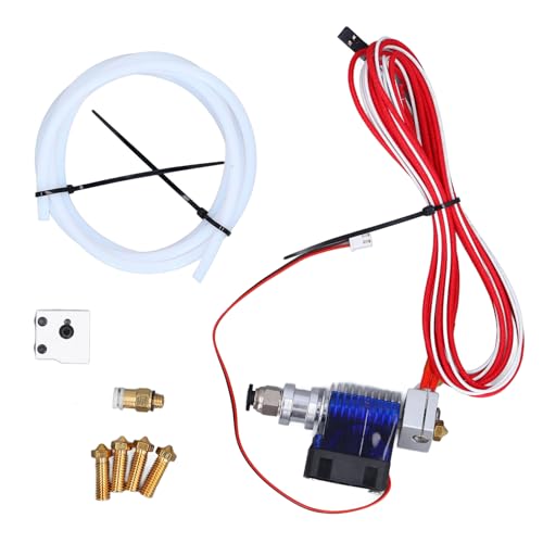 High Performance Hotend Extruder Kit for 3D Printers, with Heating Block, PTFE Tube, and Nozzles, Ensuring Stable Extrusion and Accurate Printing High Performance Hotend Extruder Kit for 3D Printers, with Heating Block, PTFE Tube, and Nozzles, Ensuring Stable Extrusion and Accurate Printing von Bognajin