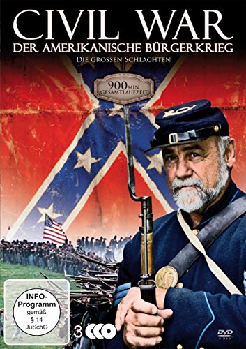 150 Jahre amerikanischer Bürgerkrieg [3 DVDs] von Bogner Records