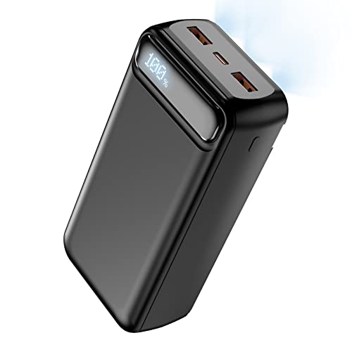 Power Bank 50000mAh,Powerbank klein Aber stark (USB C Ausgänge& Eingang) Externer Handyakkus mit Schnellladefunktion,Powerbank Große Kapazität Kompatibel mit iPhone 14 13 12 Samsung von Bogseth