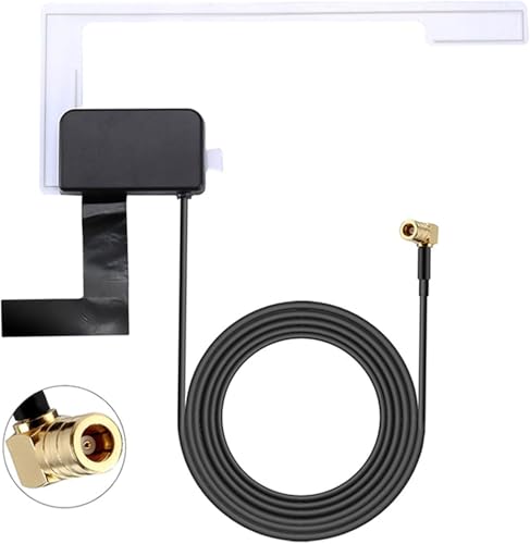 Bohaner DAB Antenne Auto SMB Rechtwinklig Digtial-Autoradio Glas Windschutzscheibenhalterung Antenne 3M für Blaupunkt Pioneer AN-DAB1 Clarion Kenwood Alpine JVC Bohaner DAB Antenne Auto SMB Rechtwinklig Digtial-Autoradio Glas Windschutzscheibenhalterung Antenne 3M für Blaupunkt Pioneer AN-DAB1 Clarion Kenwood Alpine JVC von Bohaner