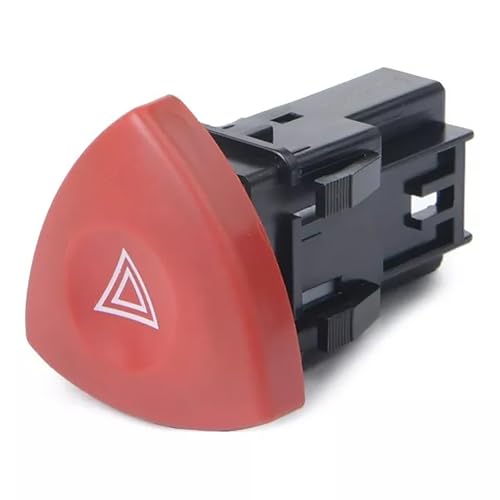 Bohaner Warnblinkschalter Warnblinker Warnblinklicht Schalter 4 PIN 8200442724 Warnlichtschalter für Nissan Opel Renault Espace MK II MK IV von Bohaner