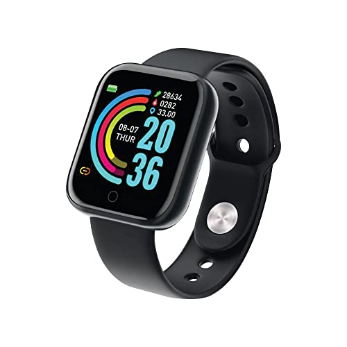 Bohemic Sportuhr, hochwertig, Herzfrequenz-Monitor, Kalorienzähler, Anzeigen, Schrittzähler, Distanz-Tracker, Schwarz, Schwarz, Moyen Bohemic Sportuhr, hochwertig, Herzfrequenz-Monitor, Kalorienzähler, Anzeigen, Schrittzähler, Distanz-Tracker, Schwarz, Schwarz, Moyen von Bohemic