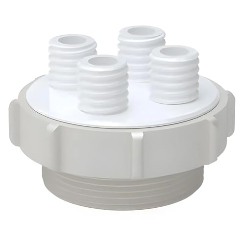 Bohlender BOLA PTFE Fass-Mehrfachverteiler für G2"/BSP2" Fass-Innengewinde, 2 x 18GL/1 x 25GL Hälse von Bohlender
